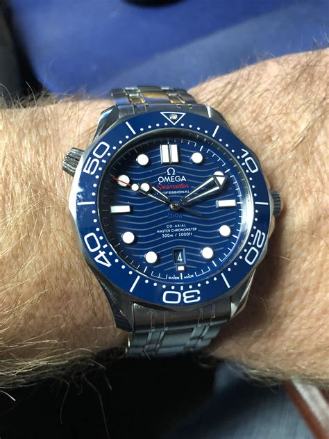 omega seamaster 300 blue.